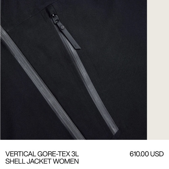 Peak Performance Women Ski Jacket VERTICAL GORE-TEX 3L SHELL JACKET WOMEN - Picture 2 of 7